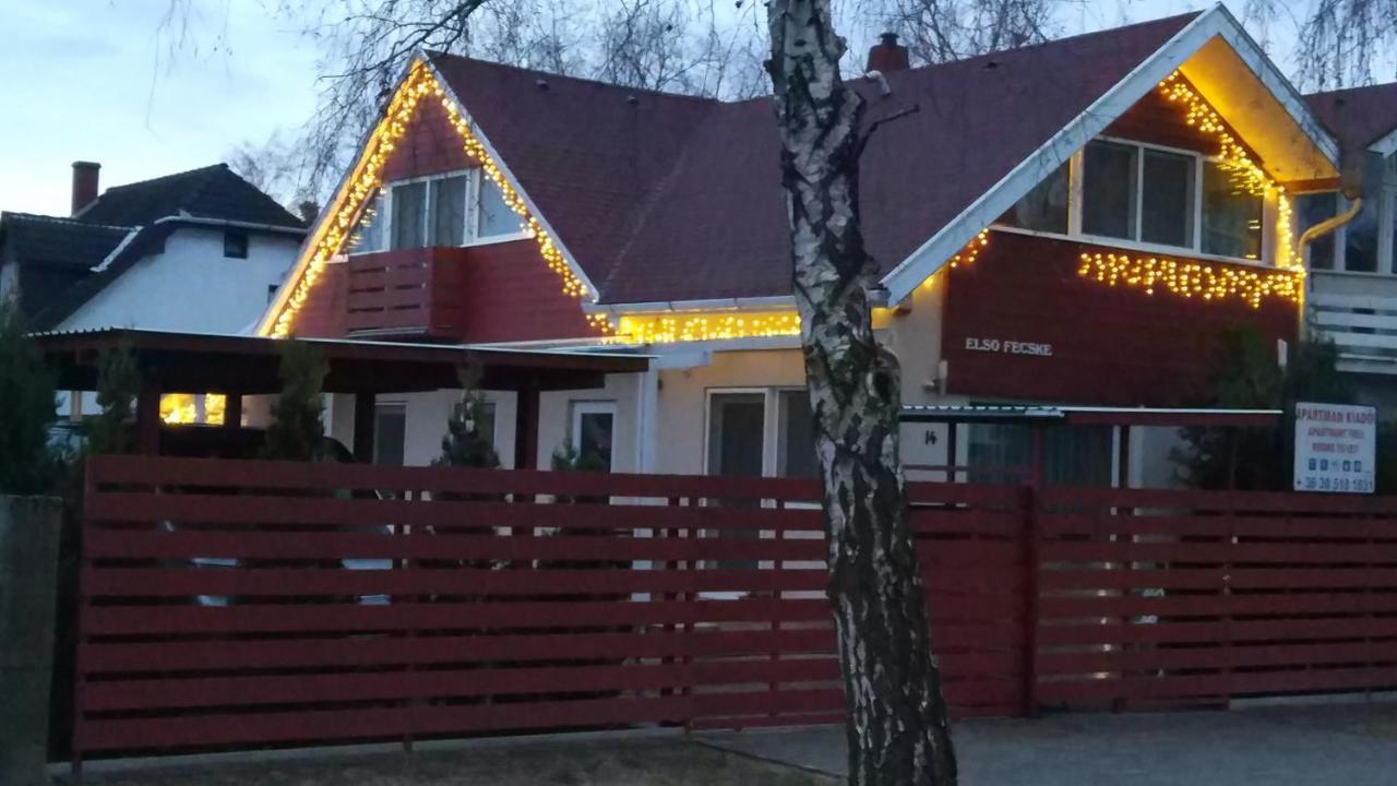 Elso Fecske Apartmanok Siofok Exterior photo